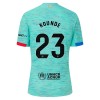 Camisola FC Barcelona Kounde 23 3º Equipamento 2023-24 Manga Curta